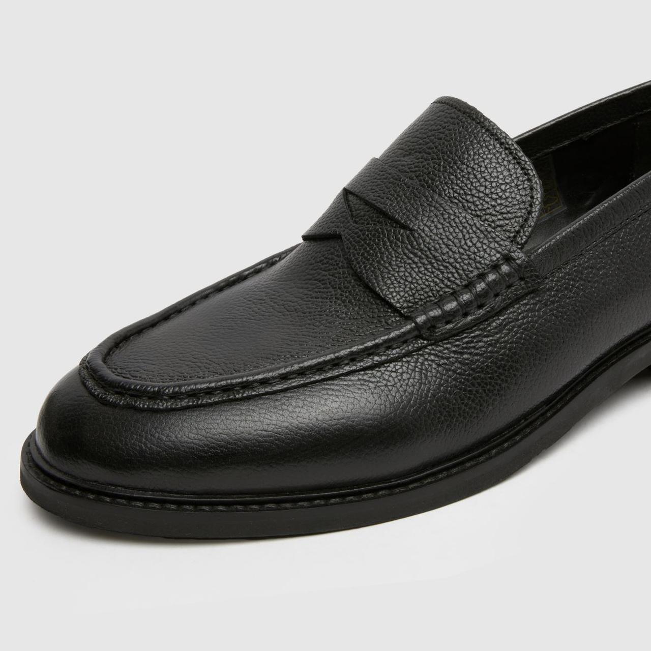 Rhodes Leather Loafer in Black