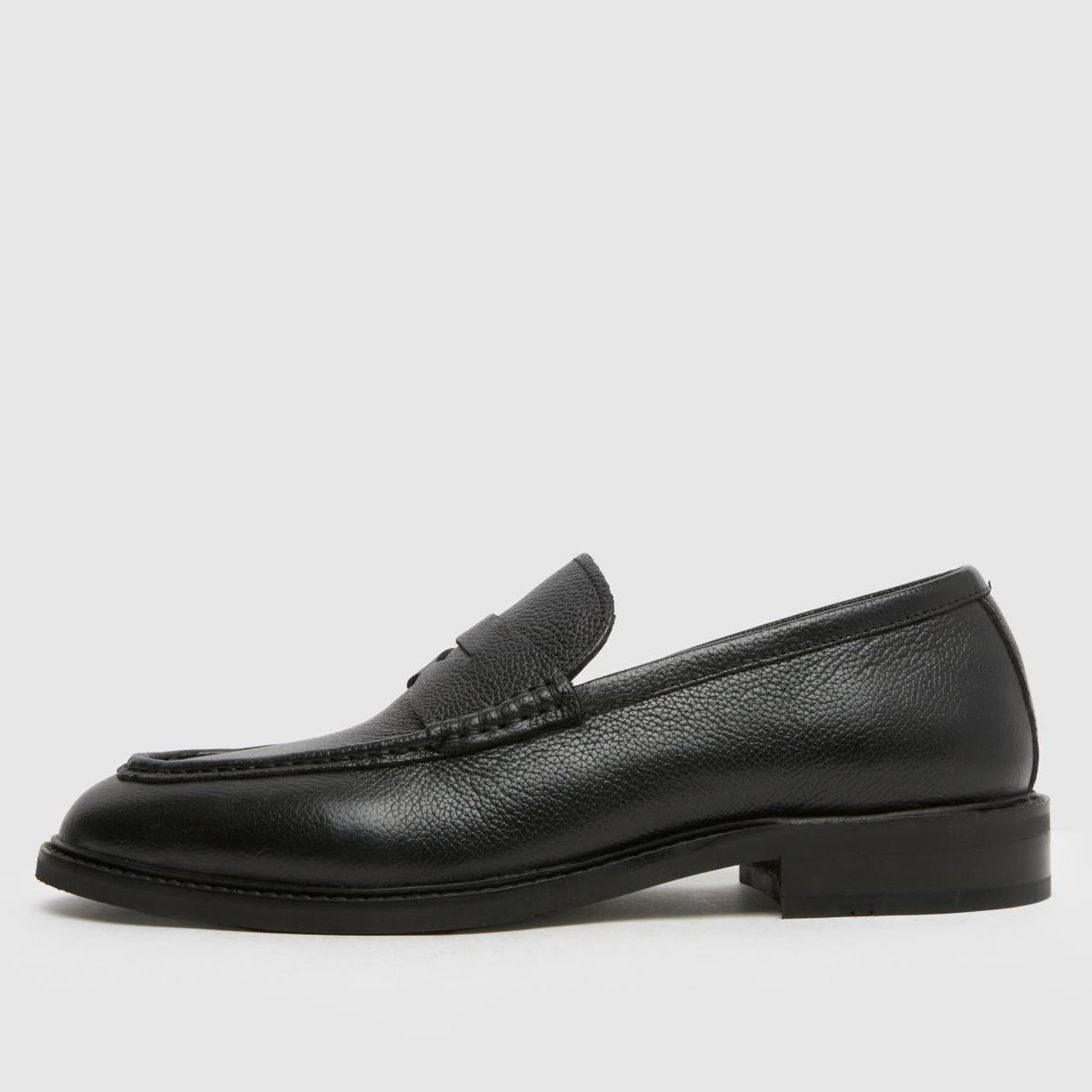 Rhodes Leather Loafer in Black