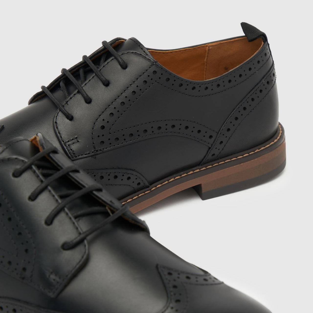 Rafe Leather Brogue in Black