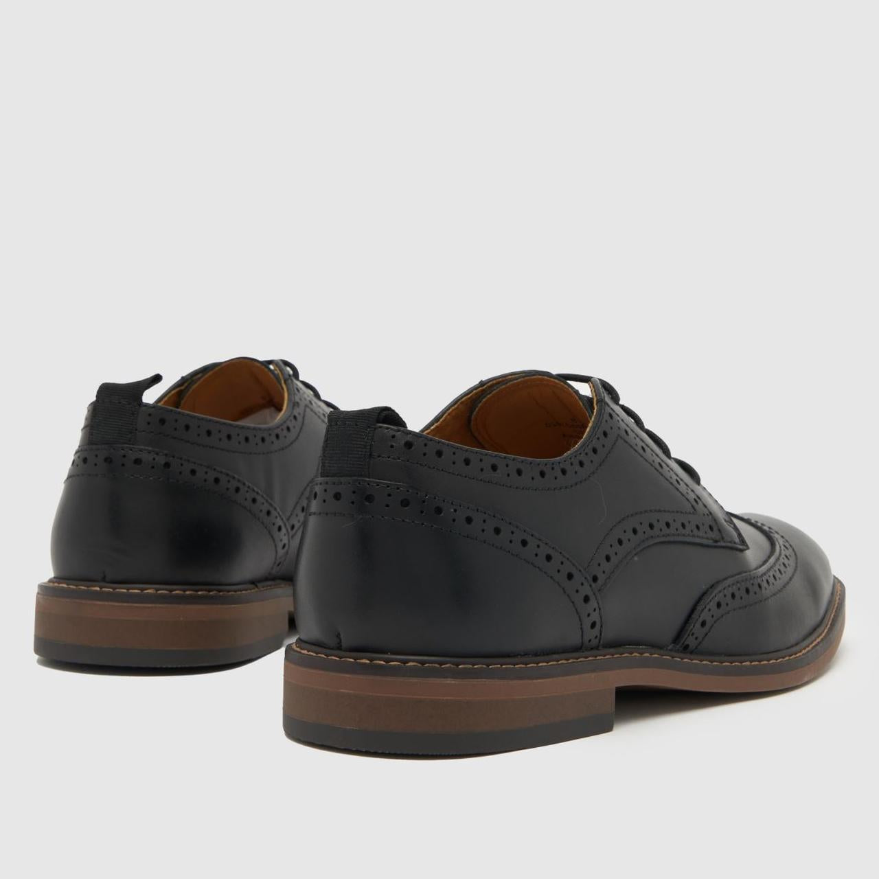 Rafe Leather Brogue in Black