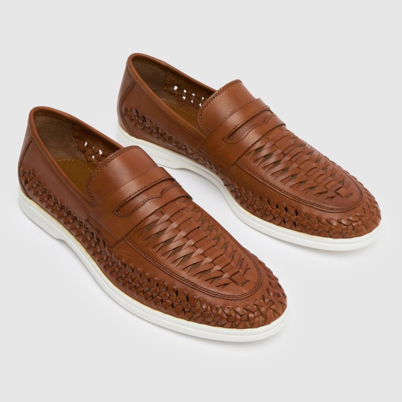Rees Woven Loafer in Brown