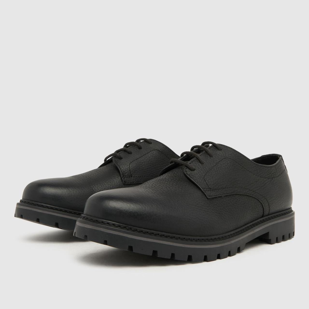Paxon Leather Lace in Black