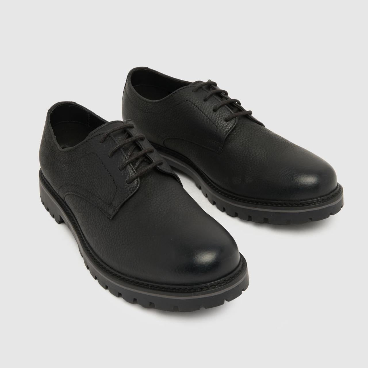 Paxon Leather Lace in Black