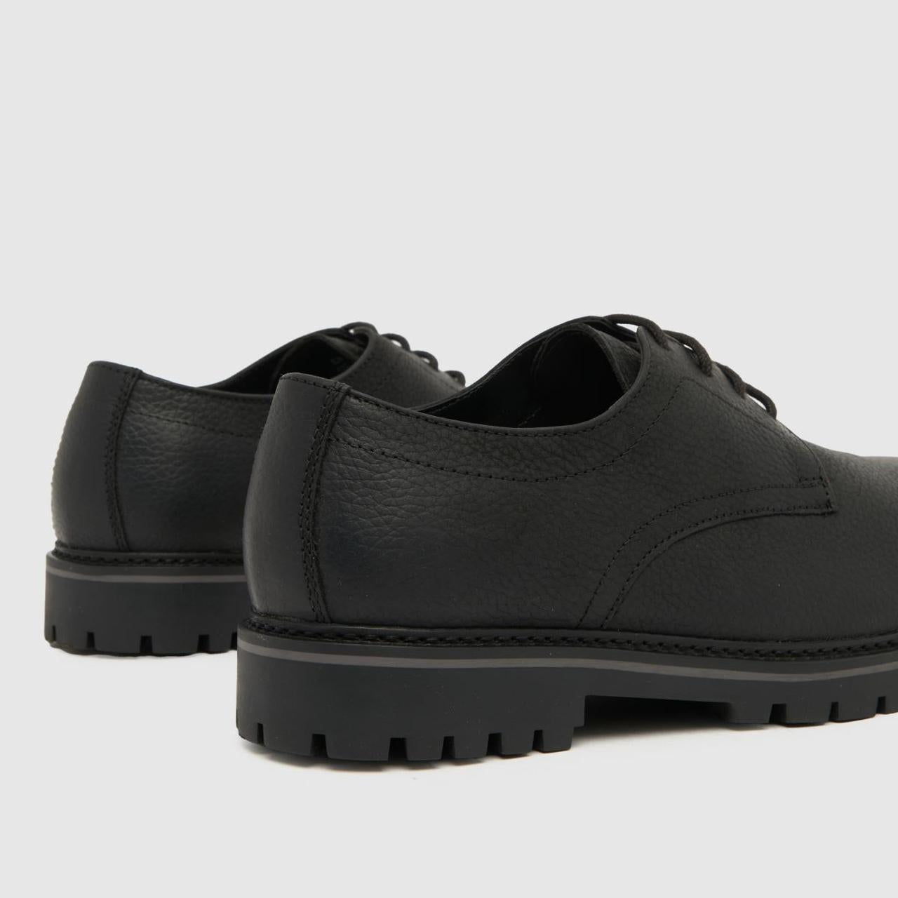 Paxon Leather Lace in Black