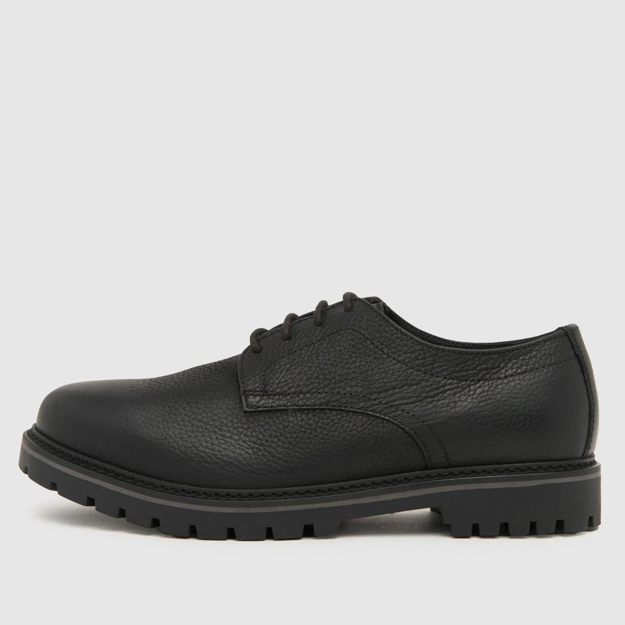 Paxon Leather Lace in Black