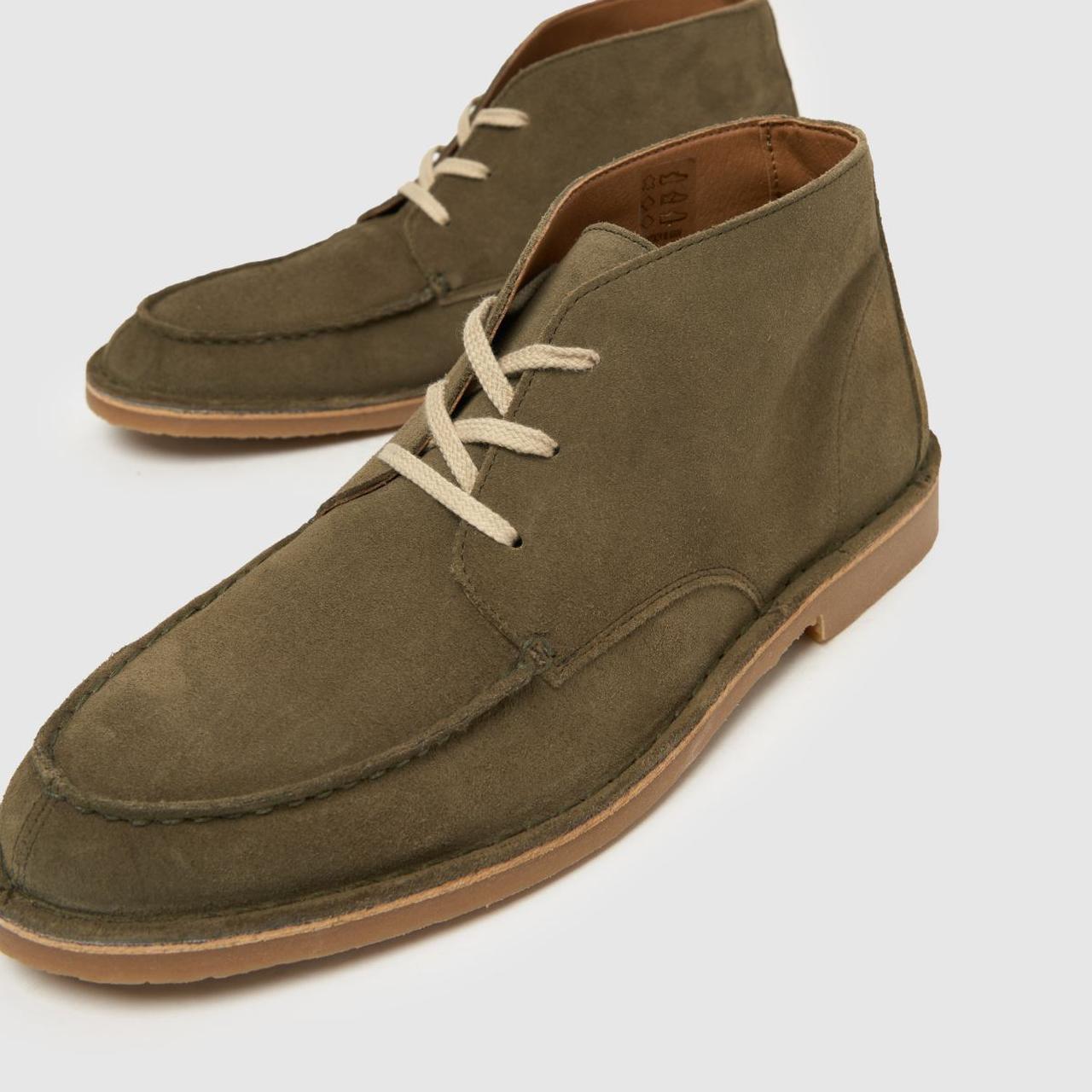 Dexter Suede Apron in Khaki