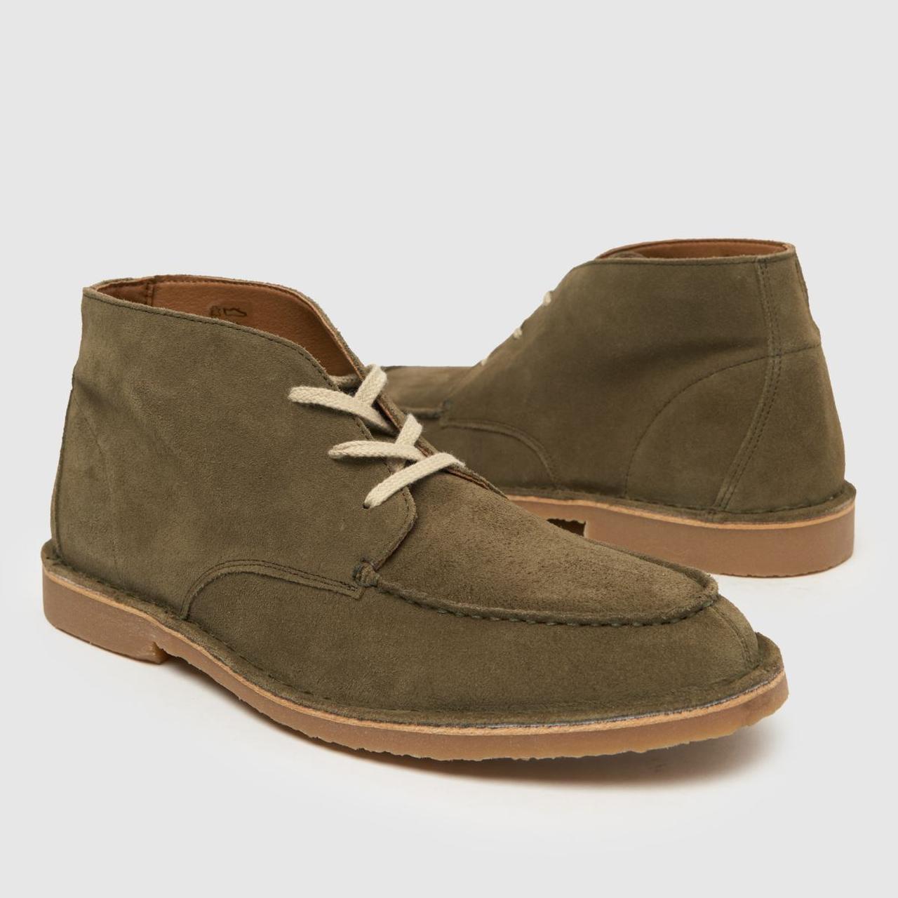 Dexter Suede Apron in Khaki