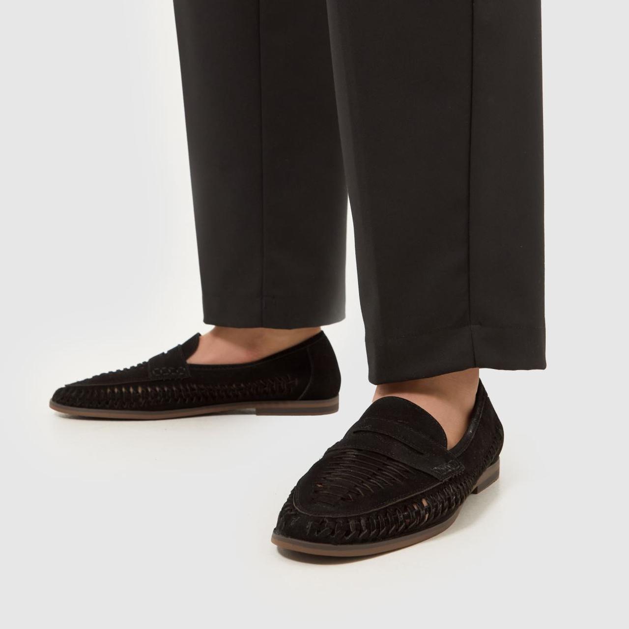 Reem Woven Loafer in Black