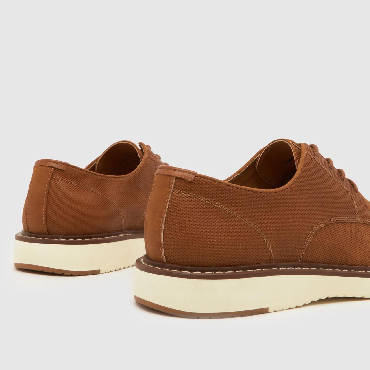 Pippin White Sole Derby in Tan