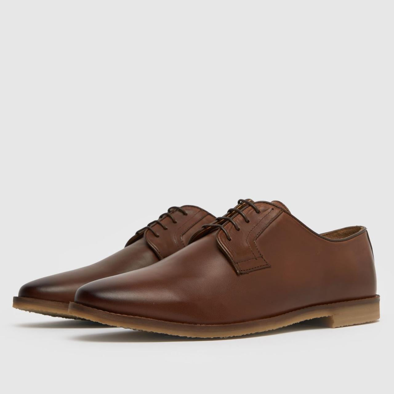 Riley Leather Casual Derby in Brown