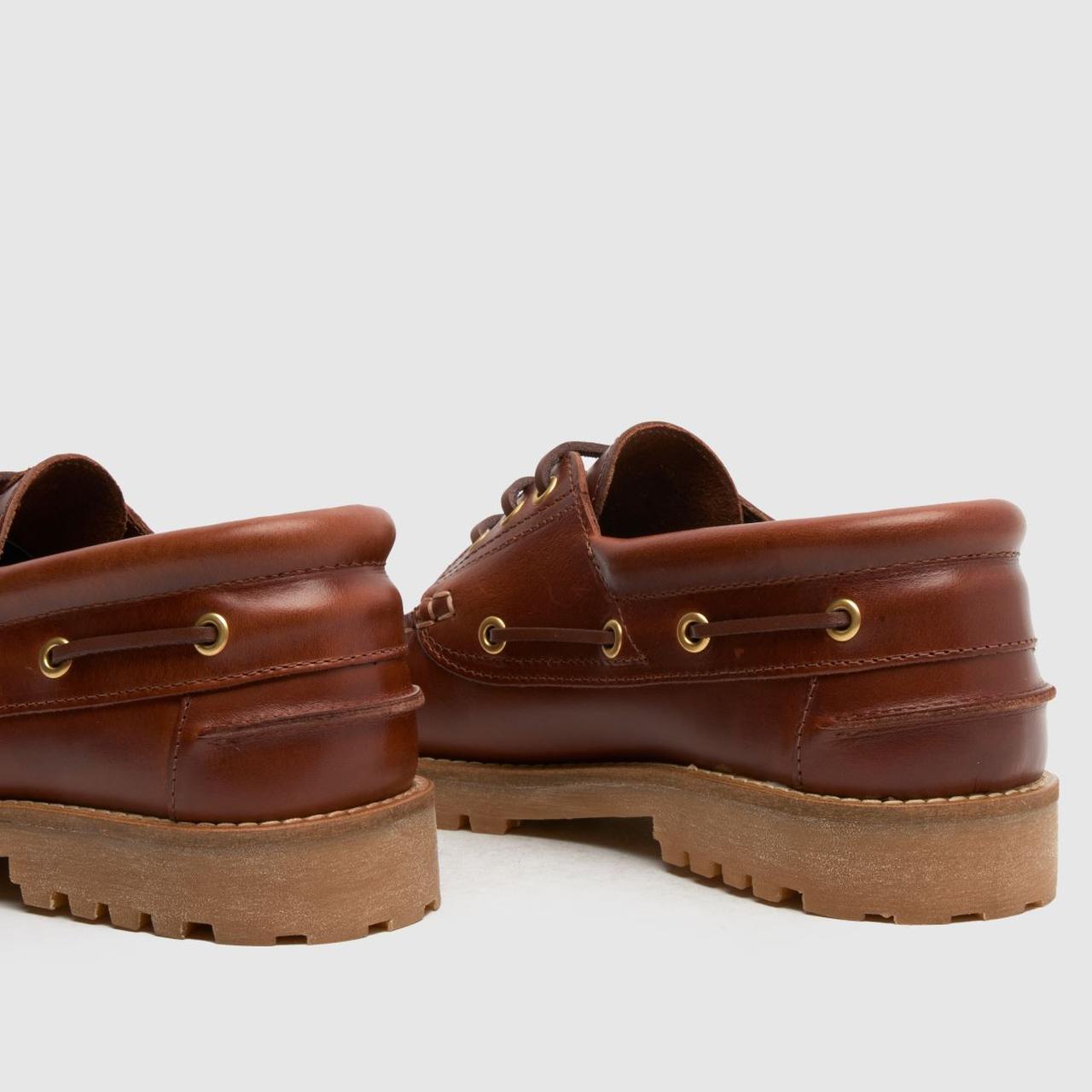 Princeton Leather Boat in Brown