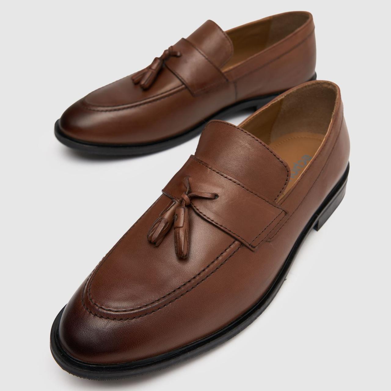 Raheem Tassel Loafer in Brown