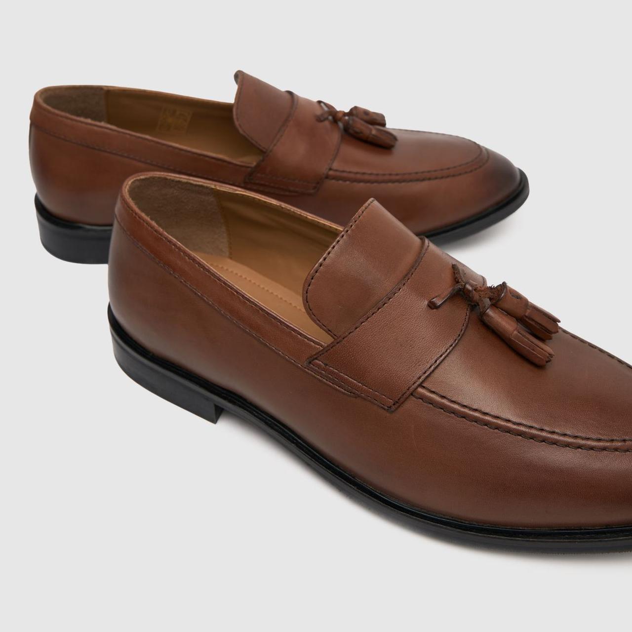 Raheem Tassel Loafer in Brown