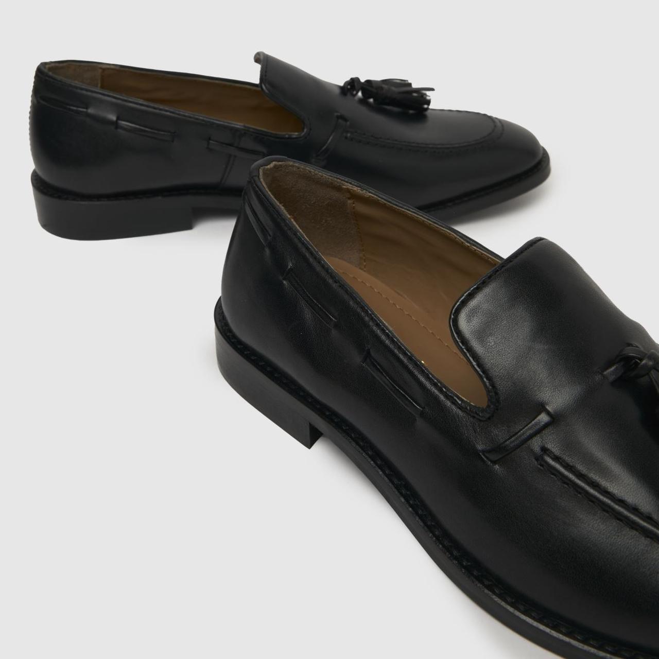 Rory Leather Loafer in Black