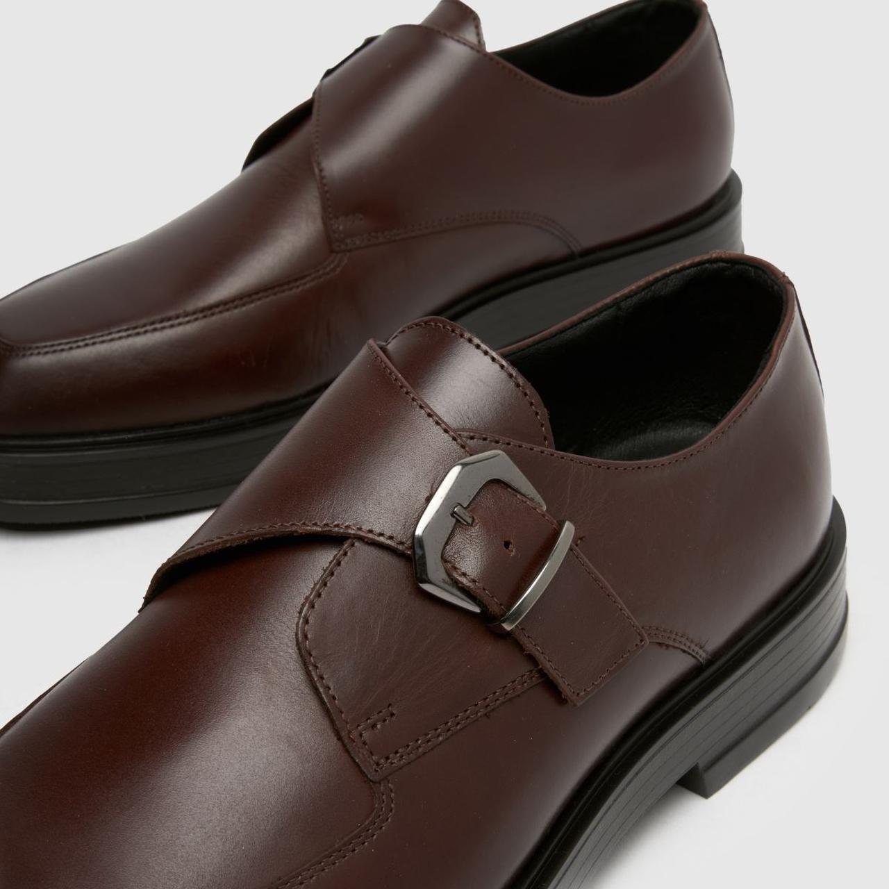 Rocco Leather Monk in Brown