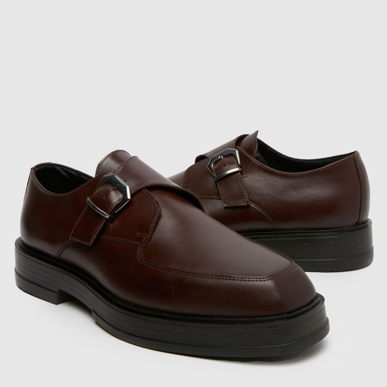 Rocco Leather Monk in Brown