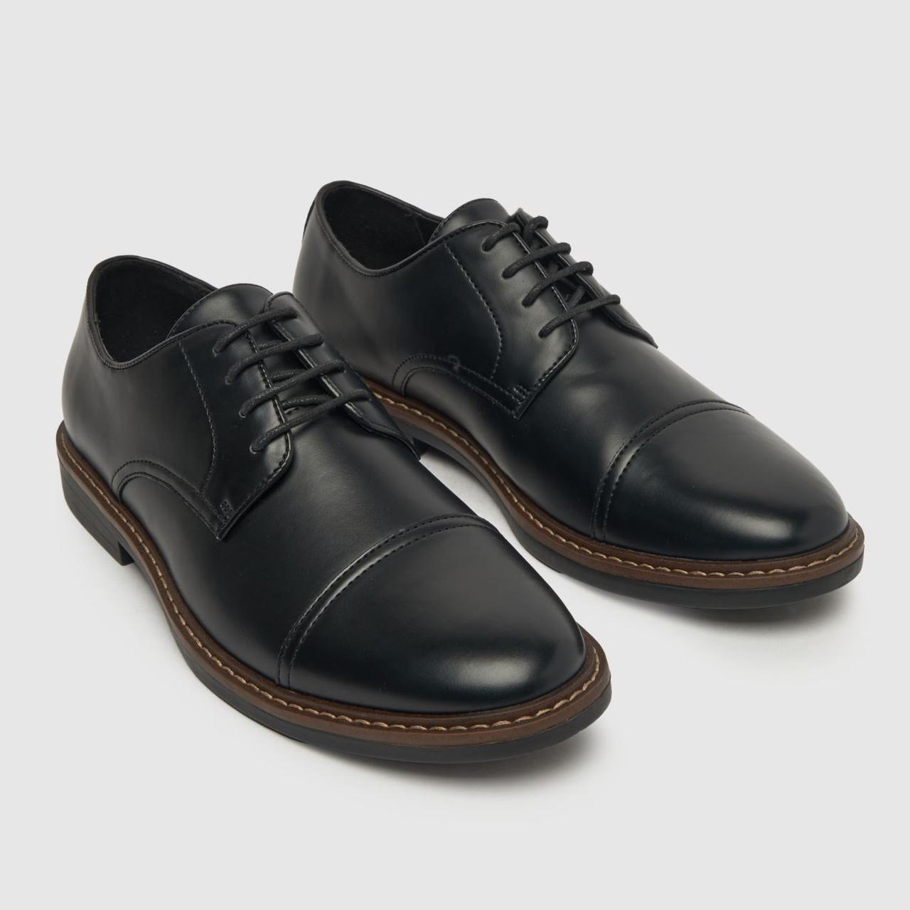 Raymond Toe Cap Lace Up in Black