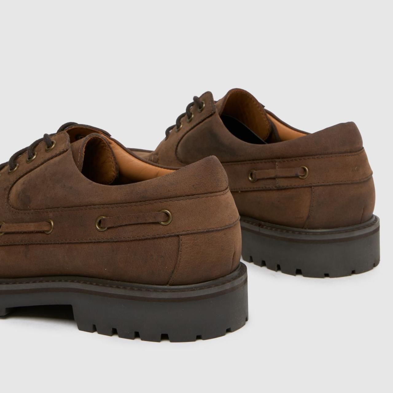 Patrick Leather Lace-Up in Brown