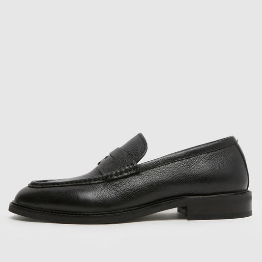 Rhodes Leather Loafer in Black