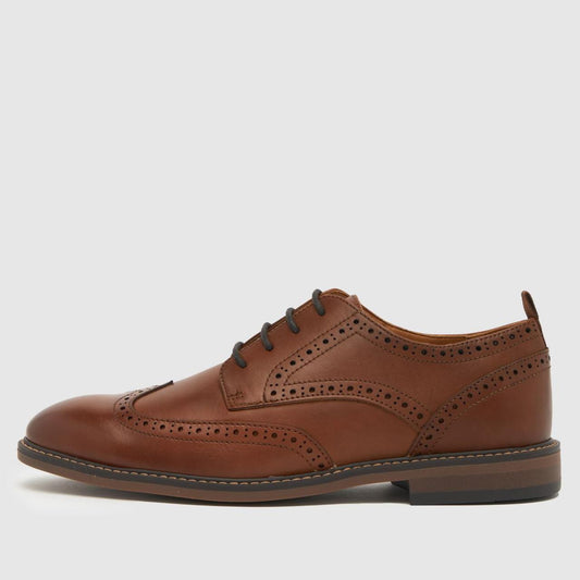 Rafe Leather Brogue in Brown
