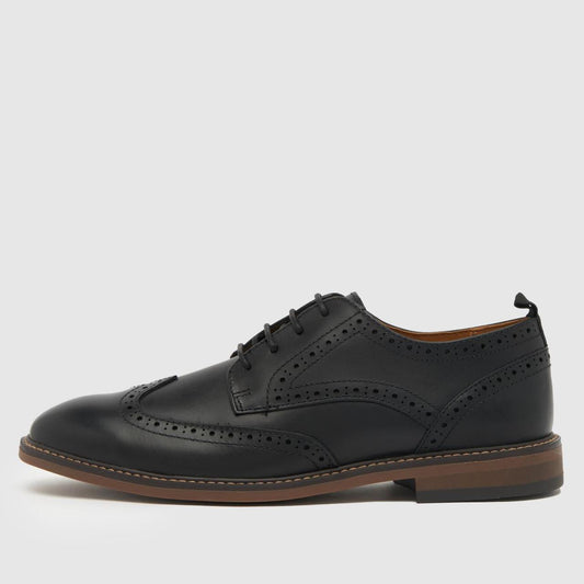 Rafe Leather Brogue in Black