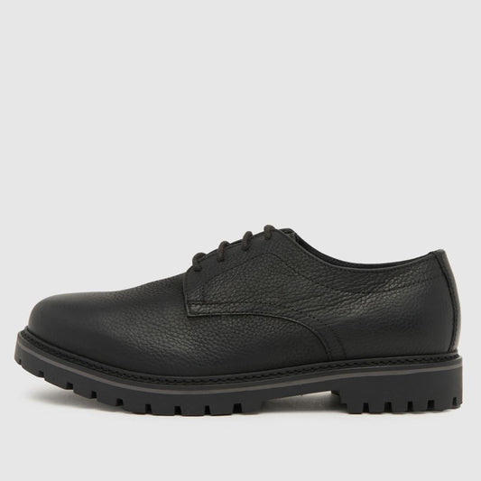 Paxon Leather Lace in Black