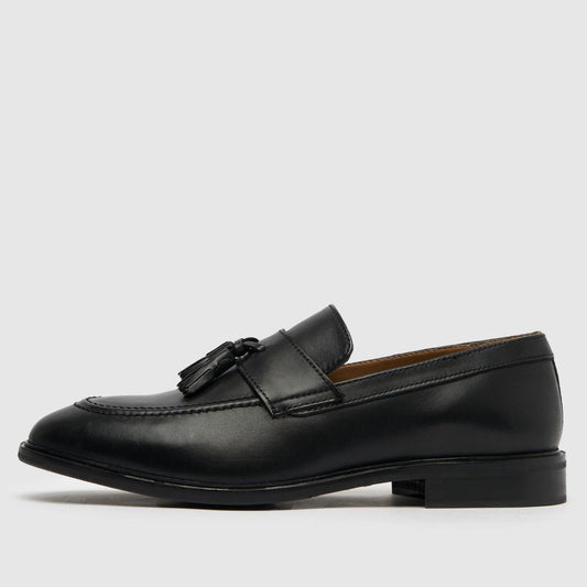 Raheem Tassel Loafer in Black