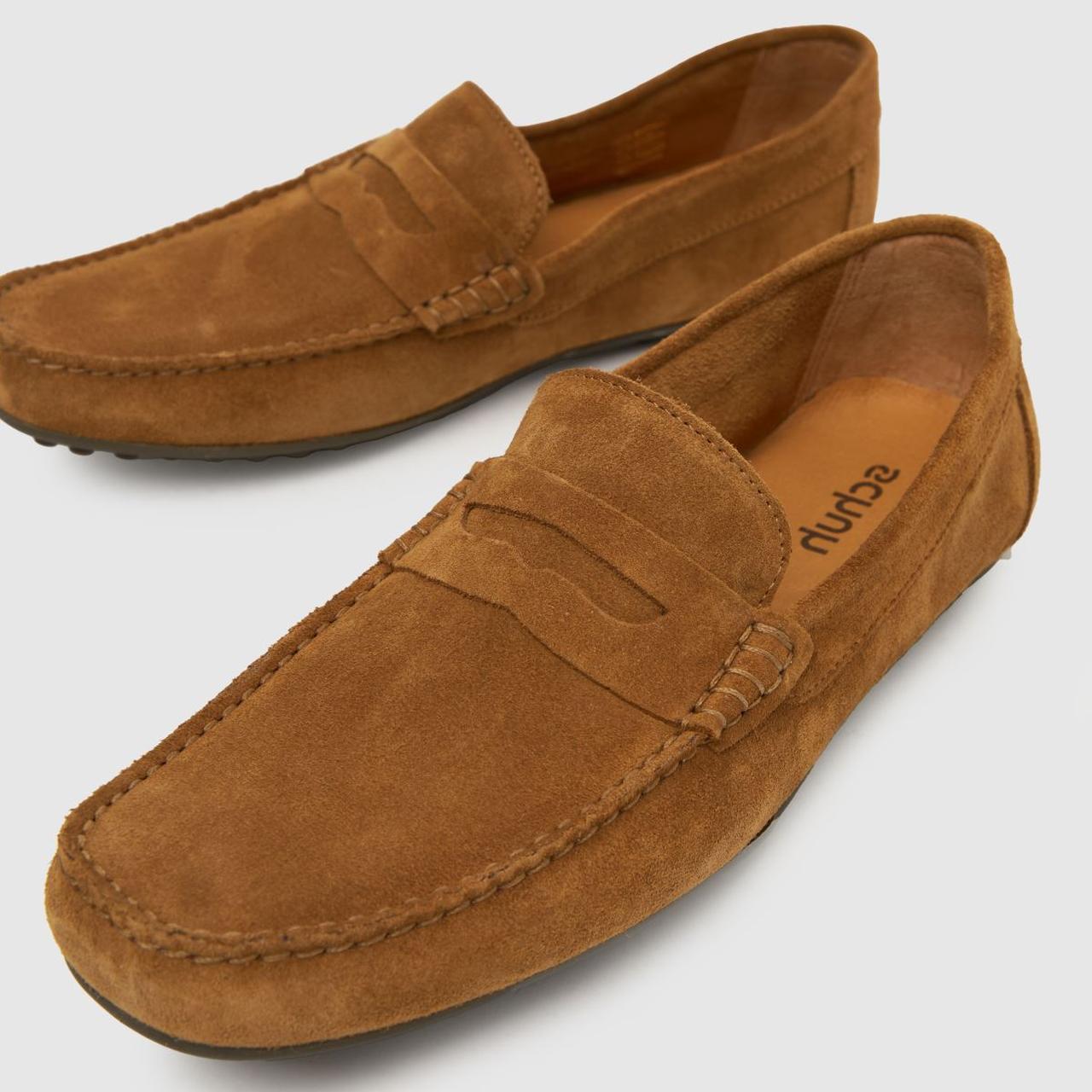 Russell Suede Loafers in Tan
