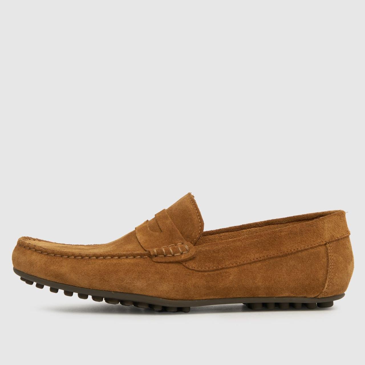 Russell Suede Loafers in Tan