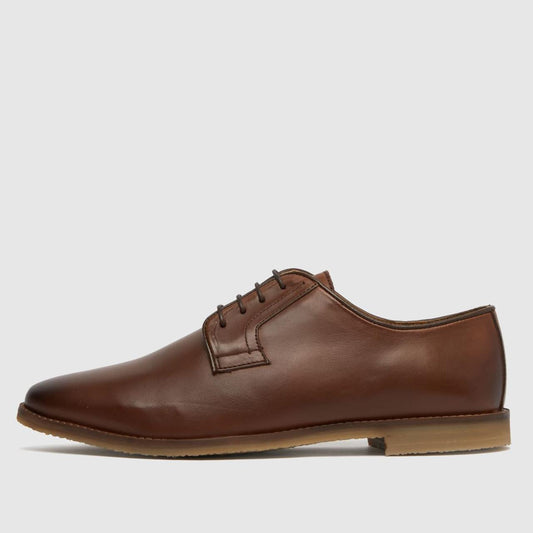 Riley Leather Casual Derby in Brown