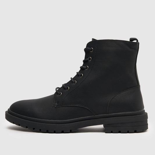 Duncan Lace Up in Black