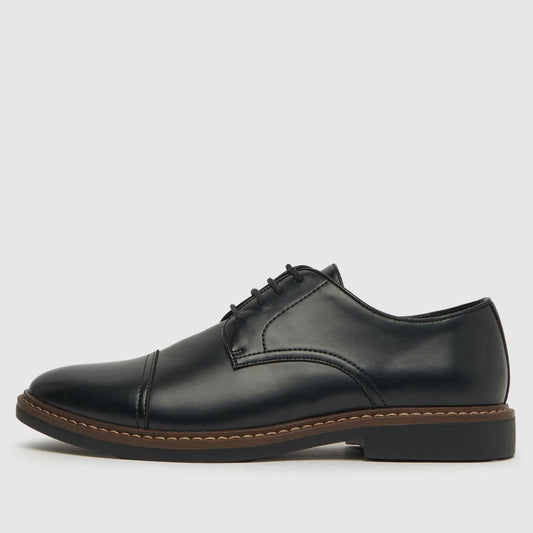 Raymond Toe Cap Lace Up in Black