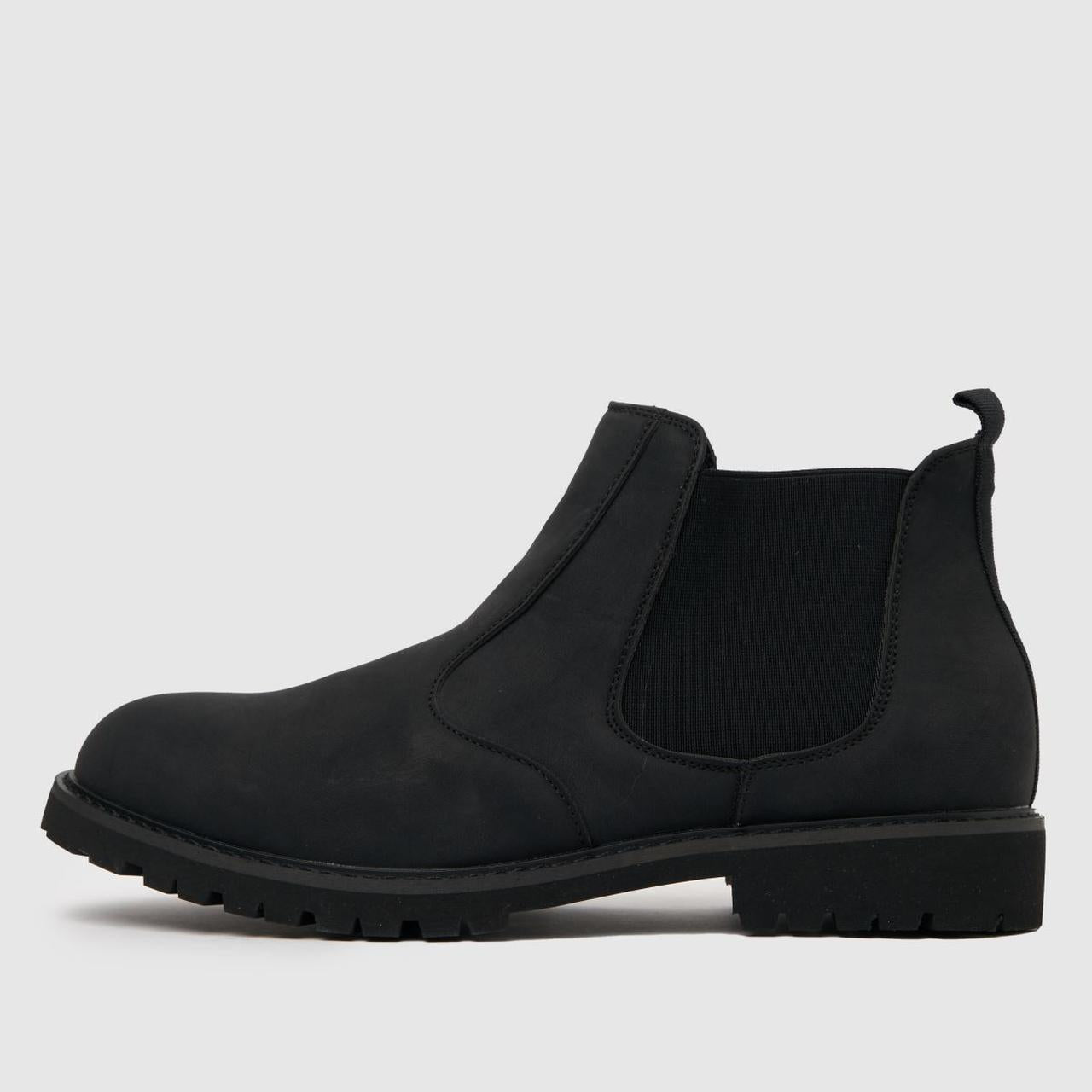 Drake Pu Cleated Chelsea in Black